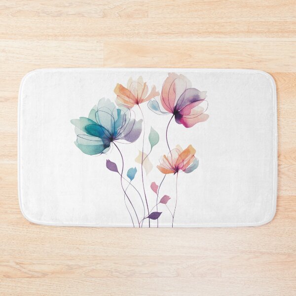Item preview, Delicate watercolor composition of flowers designed and sold by НаташаЧетвер.