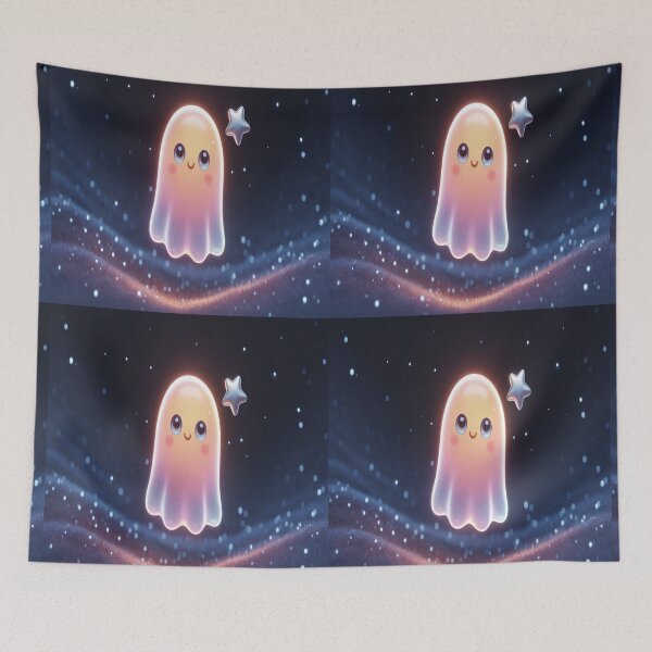 Item preview, Jellybean Ghost Cute And Glowing designed and sold by SilentSpirits.