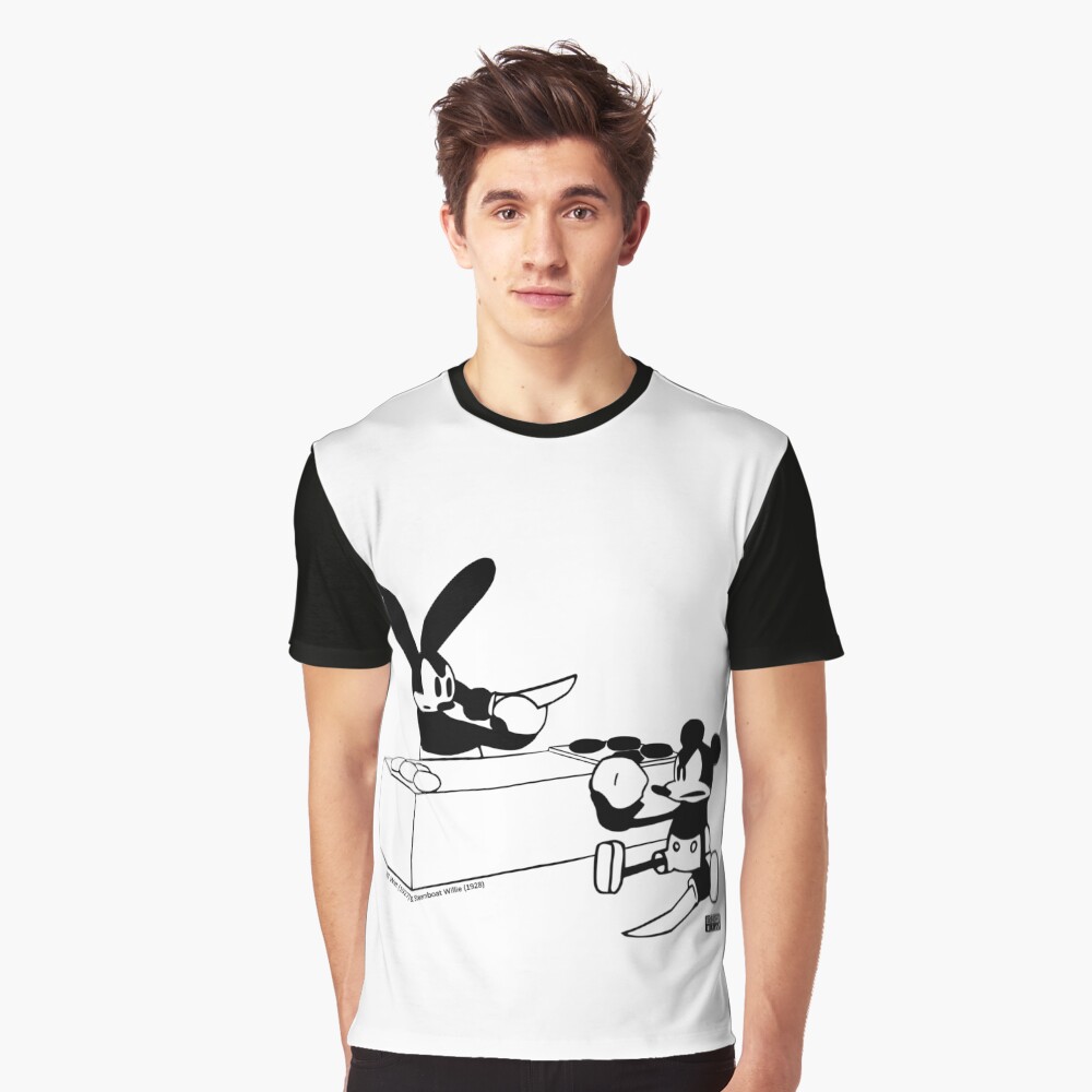 Oswald and Mickey - Cooking with family (All Wet, 1927; Steamboat Willie, 1928) Classic T-Shirt