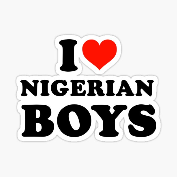 Item preview, I Love Nigerian Boys designed and sold by Beautiricart.