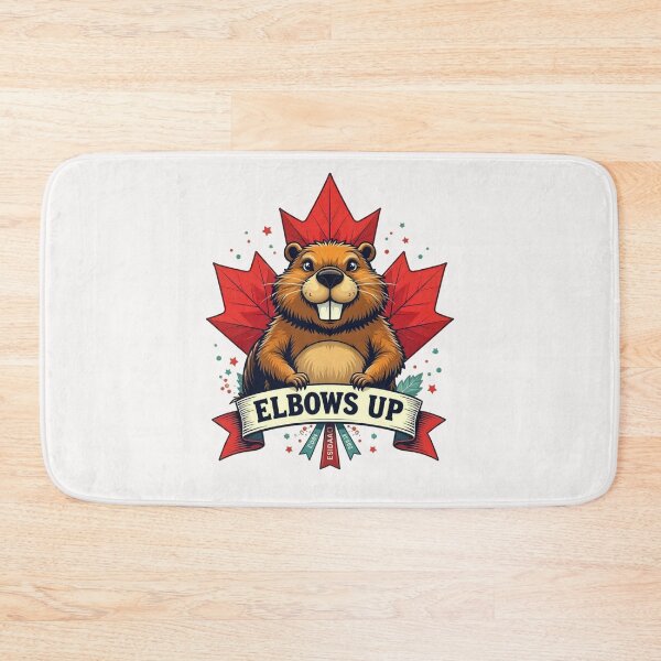 Item preview, Elbows Up - "Cuddly Beaver" designed and sold by Aise06.