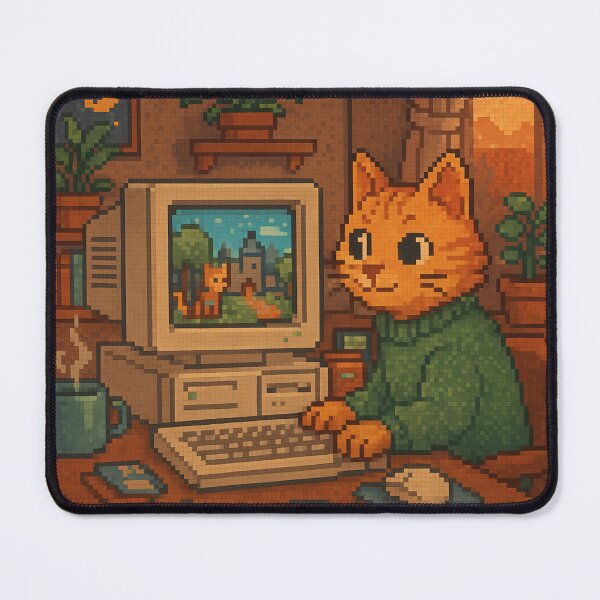 Item preview, Pixel Cat & Retro Tech designed and sold by RaphSainte.