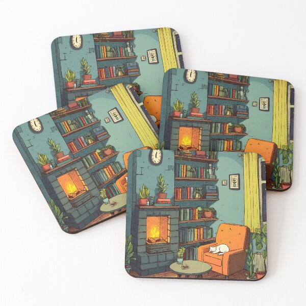 Item preview, Relaxing Cozy Lofi Corner Art designed and sold by bapupa.