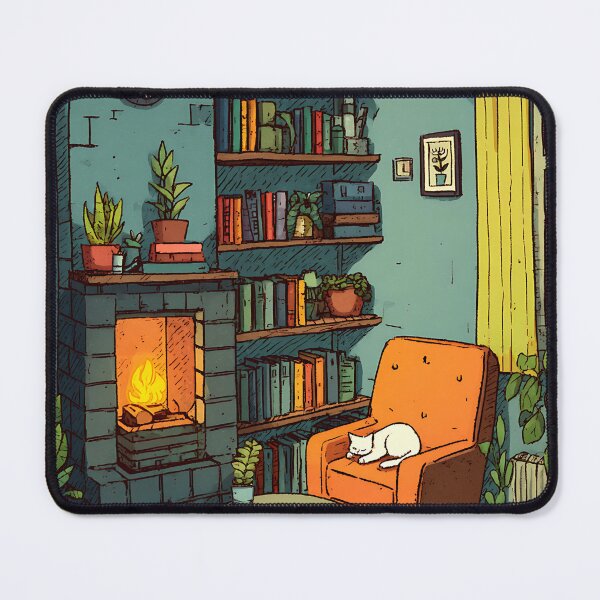 Item preview, Relaxing Cozy Lofi Corner Art designed and sold by bapupa.