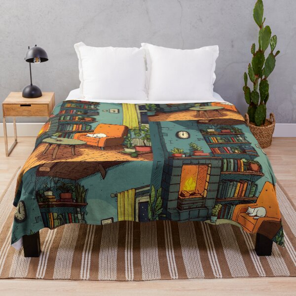 Item preview, Relaxing Cozy Lofi Corner Art designed and sold by bapupa.
