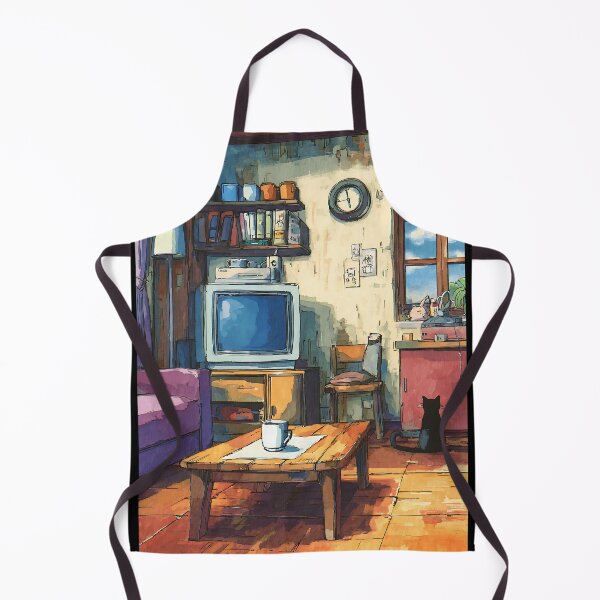Item preview, Nostalgic Cozy Lofi Corner Art designed and sold by bapupa.