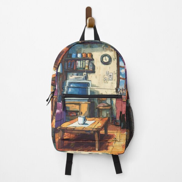 Item preview, Nostalgic Cozy Lofi Corner Art designed and sold by bapupa.