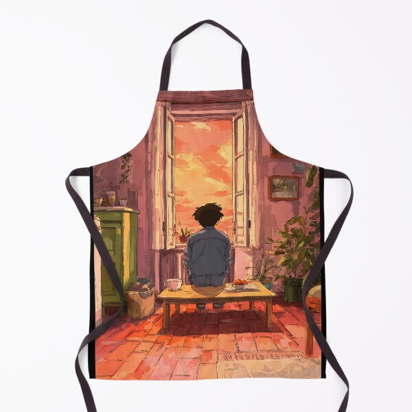 Item preview, Warm Cozy Lofi Corner Art designed and sold by bapupa.