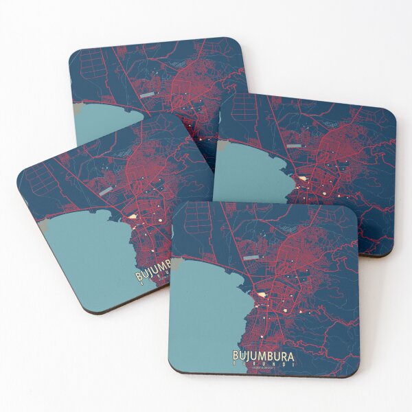Item preview, Bujumbura City Map of Burundi - Hope designed and sold by deMAP.