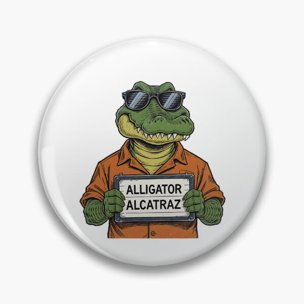 Item preview, Prison Meme Funny Crocodile Alligator designed and sold by BonbonsDeadpan.