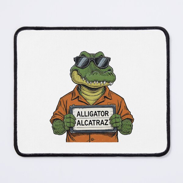 Item preview, Prison Meme Funny Crocodile Alligator designed and sold by BonbonsDeadpan.