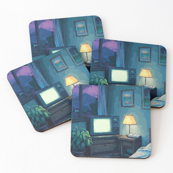 Item preview, Relaxing Lofi Night Art designed and sold by bapupa.