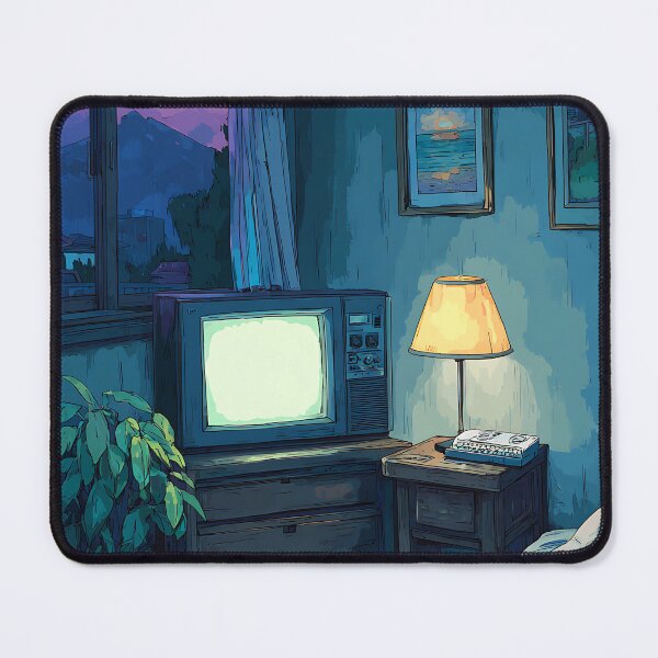 Item preview, Relaxing Lofi Night Art designed and sold by bapupa.