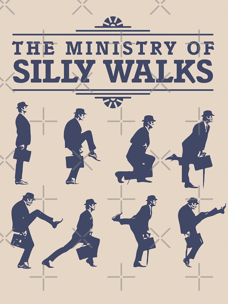 ministry of silly walks shirt