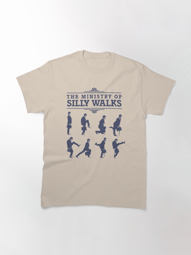 ministry of silly walks t shirt