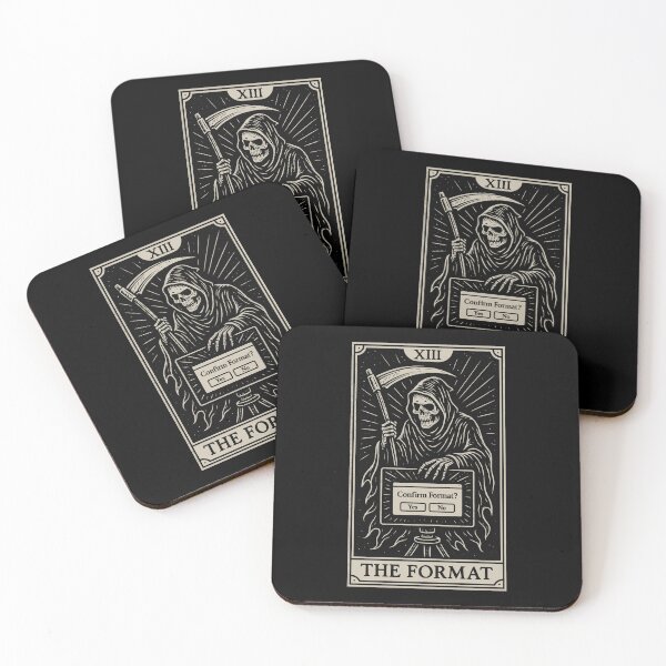 Item preview, Datahoarding Tarot – Format Death designed and sold by BRU Design.