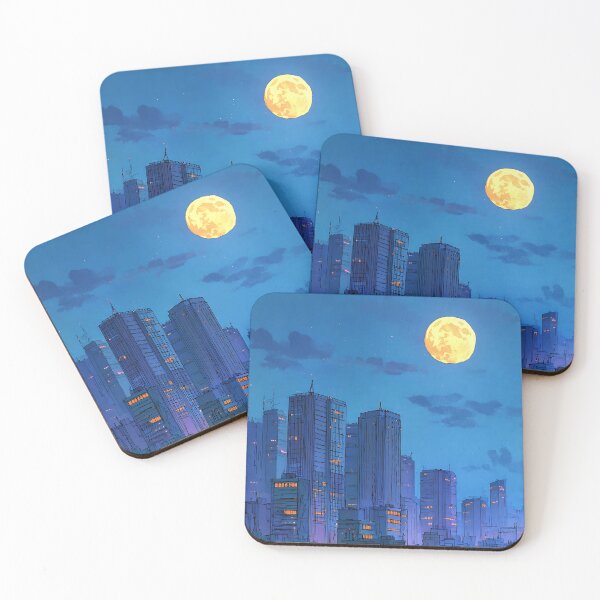 Item preview, Nostalgic Lofi Night Art designed and sold by bapupa.