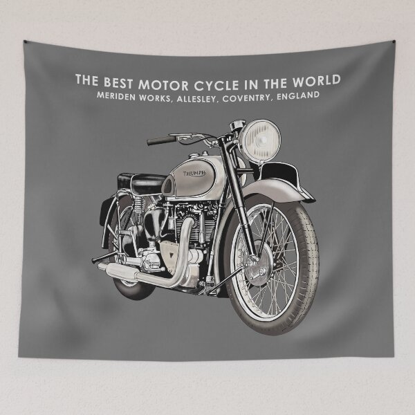 Item preview, The Best Motor Cycle In The World designed and sold by rogue-design.