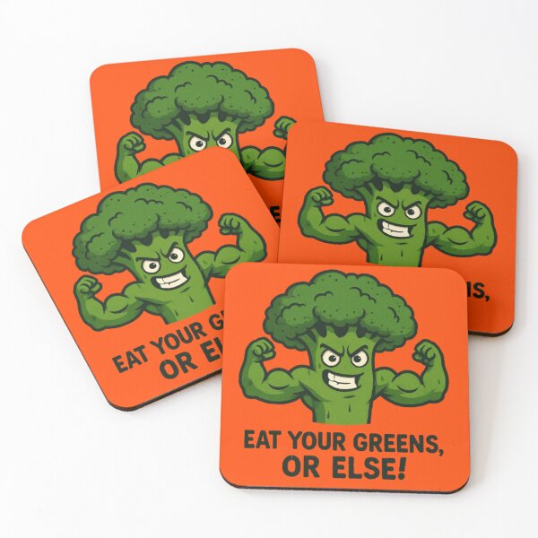 Item preview, Mighty Broccoli Muscle Power designed and sold by Amelia Design.