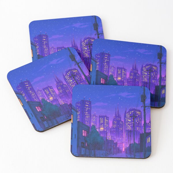 Item preview, Peaceful Lofi Night Art designed and sold by bapupa.