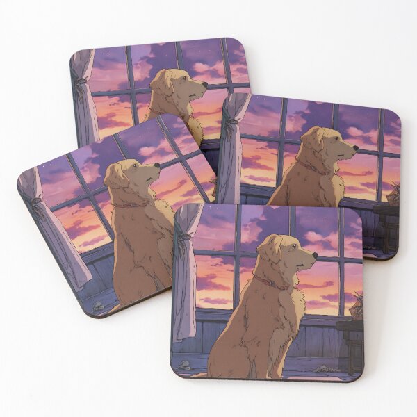 Item preview, Nostalgic Lofi Dog Art designed and sold by bapupa.
