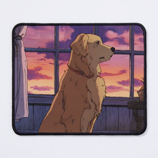 Item preview, Nostalgic Lofi Dog Art designed and sold by bapupa.