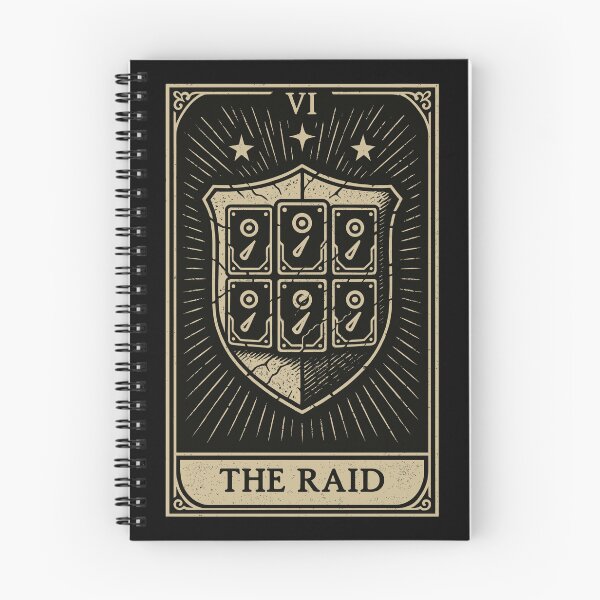 Item preview, Datahoarding Tarot – The RAID Shield designed and sold by BRU Design.