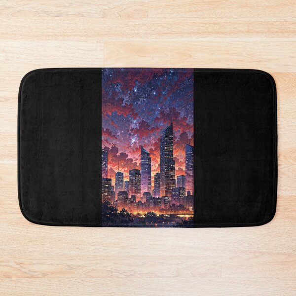 Item preview, City at sunset designed and sold by ArtCraftLab.