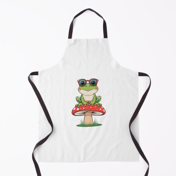 Item preview, Cool Frog on a Mushroom – Playful Illustration designed and sold by BestZoneStore.