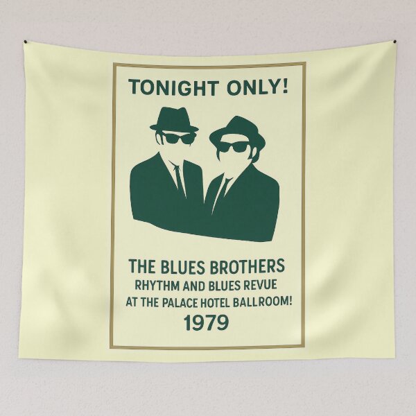 Item preview, The Blues Brothers – concert poster 1979 designed and sold by malero-design.