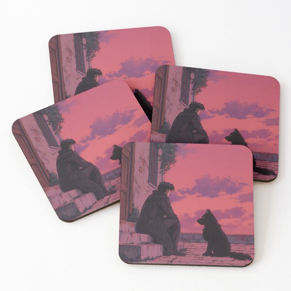 Item preview, Peaceful Lofi Dog Art designed and sold by bapupa.