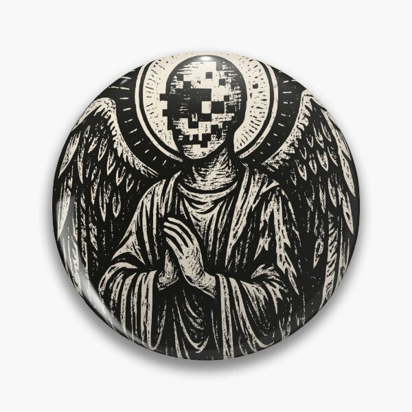 Item preview, Datahoarding Tarot – The Corruption Angel designed and sold by BRU Design.