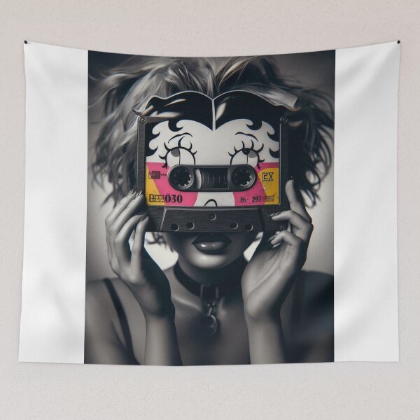 Item preview, Tape Me to Your Leader — I'm Rewinding Fashion!* designed and sold by Print Fiction.