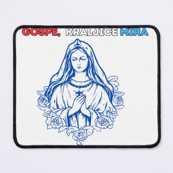 Item preview, Mary, mother of Jesus - Holy Mary - Gospa Kraljica mira - Djevica Marija - Kraljica Hrvata - Bog i Hrvati designed and sold by SLAVIC WORLD.