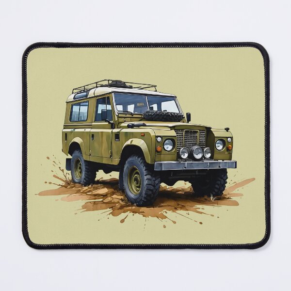 Item preview, Retro Safari Vehicle Driving Through Desert Adventure designed and sold by BorgSpareParts.