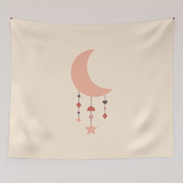 Item preview, Boho Crescent Moon designed and sold by Julza Art.