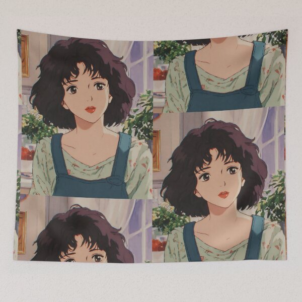 Item preview, Relaxing Lofi Anime Girl Art designed and sold by bapupa.