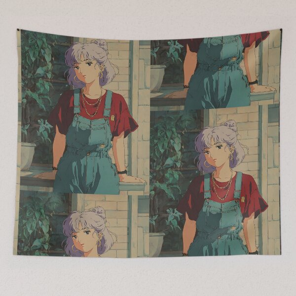 Item preview, Your Chill Lofi Anime Girl Vibe Art designed and sold by bapupa.