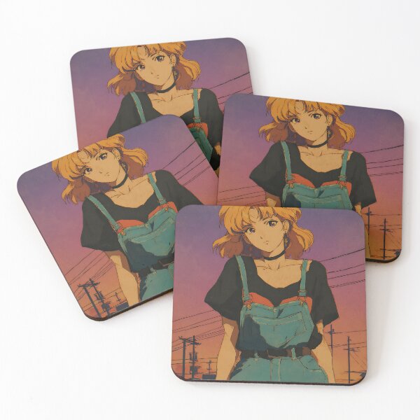 Item preview, Calm Lofi Anime Girl Ambiance Art designed and sold by bapupa.