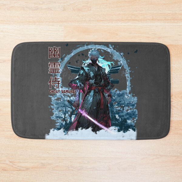 Item preview, Ghost Samurai – Cursed Spirit Warrior Design designed and sold by Born to Isekai.