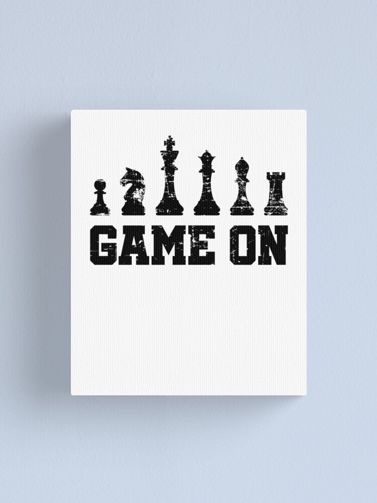 Chess Print, Vintage Chess Poster, Vintage Wall Art Print, Chess