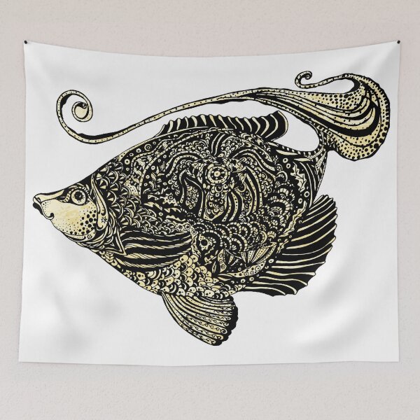 Item preview, Dreamfish designed and sold by AlisaArtDecor.