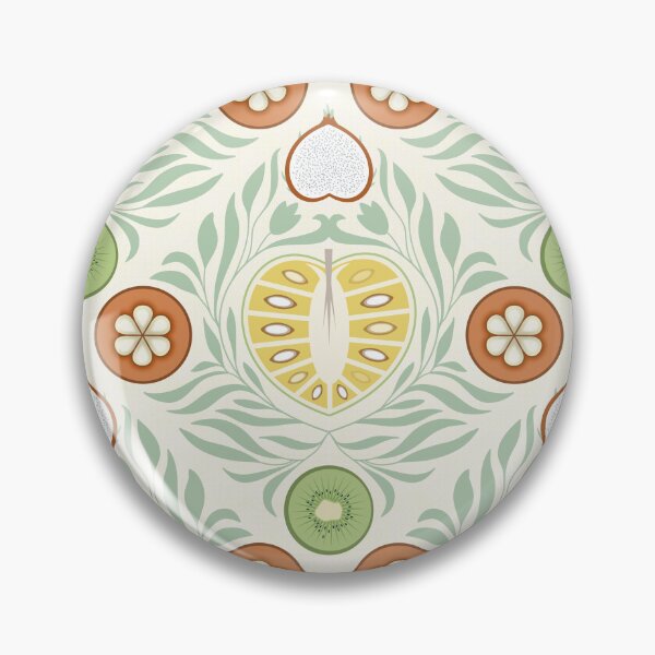Item preview, I love Exotic Fruit - Lemon Chiffon designed and sold by Carina Parry Studios.