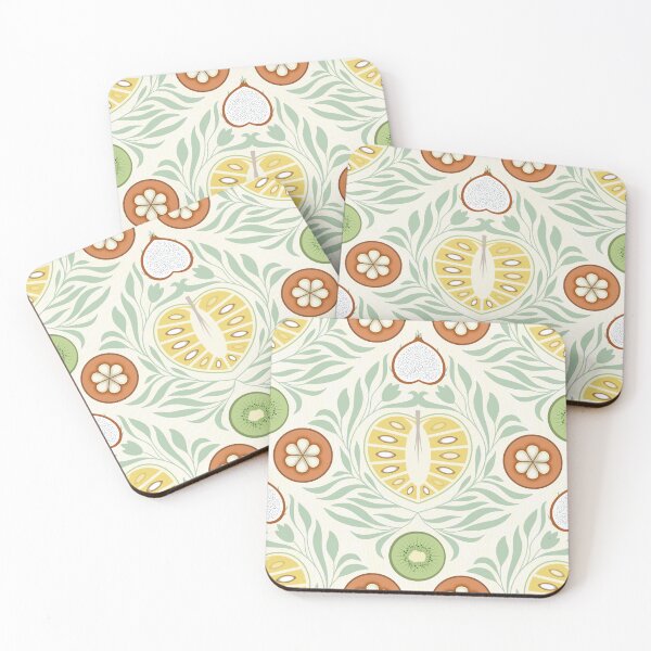 Item preview, I love Exotic Fruit - Lemon Chiffon designed and sold by Carina Parry Studios.