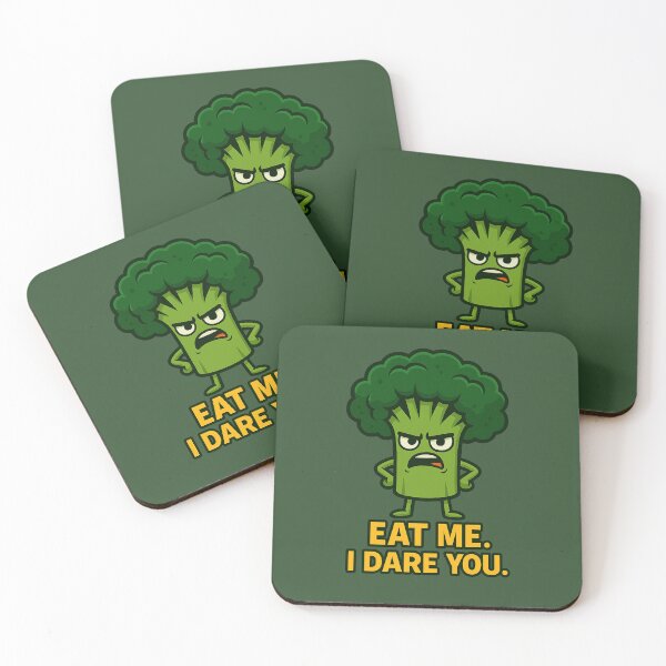 Item preview, Angry Broccoli – Eat Me. I Dare You. designed and sold by Bramble99.