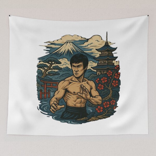 Item preview, Warrior Spirit under Mount Fuji designed and sold by CHRIST5000.