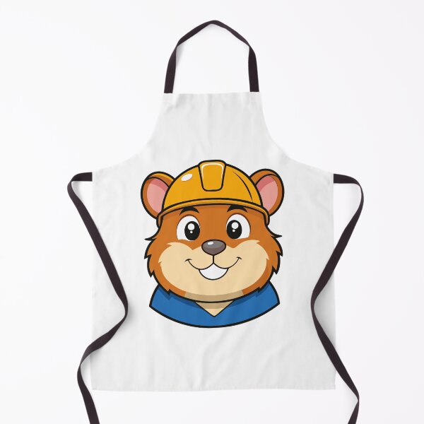 Artikelvorschau, Cartoon-Hamster mit Bauhelm. entworfen und verkauft von GregorySmithRed.