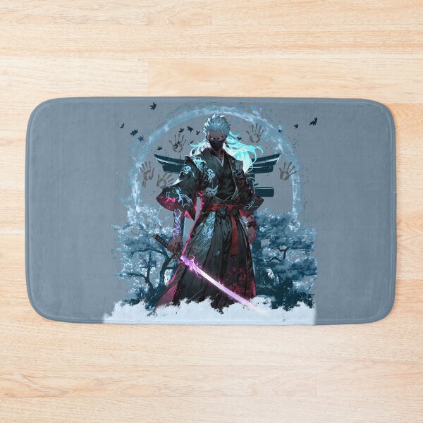 Item preview, Ghost Samurai – Spectral swordsman Design designed and sold by Born to Isekai.
