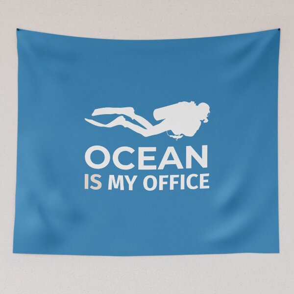 Item preview, Ocean Is My Office designed and sold by musthavewords.