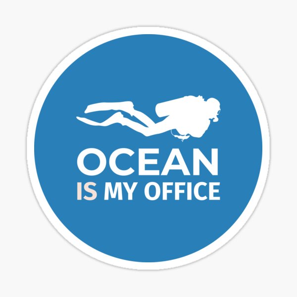 Item preview, Der Ozean ist mein Büro designed and sold by musthavewords.